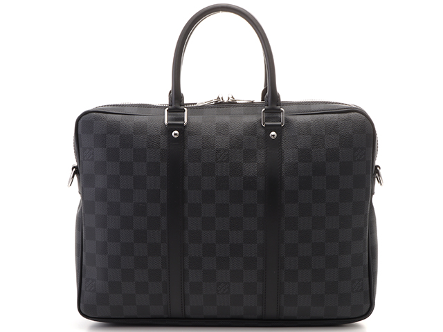 LOUIS VUITTON　ルイヴィトン　ビジネスバッグ　PDV PM　ダミエ・グラフィット　N41478　製造番号無し【433】