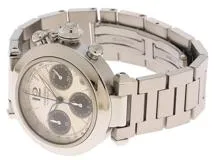 Cartier カルティエ 時計 パシャC クロノグラフ シルバー ステンレス