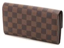 LOUIS VUITTON ルイヴィトン ポルトフォイユ・サラ ダミエ 長