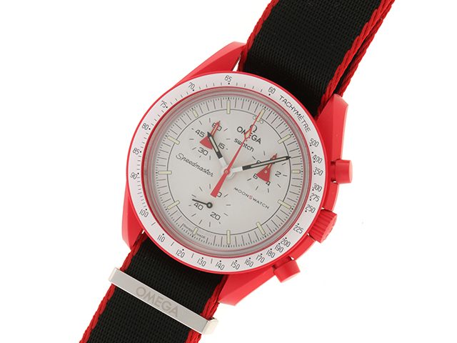 Swatch スウォッチ ムーンウォッチ MISSION TO MARS OMEGAコラボ