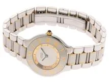 Cartier カルティエ マスト21 1330 SS/YG 女性用クオーツ時計