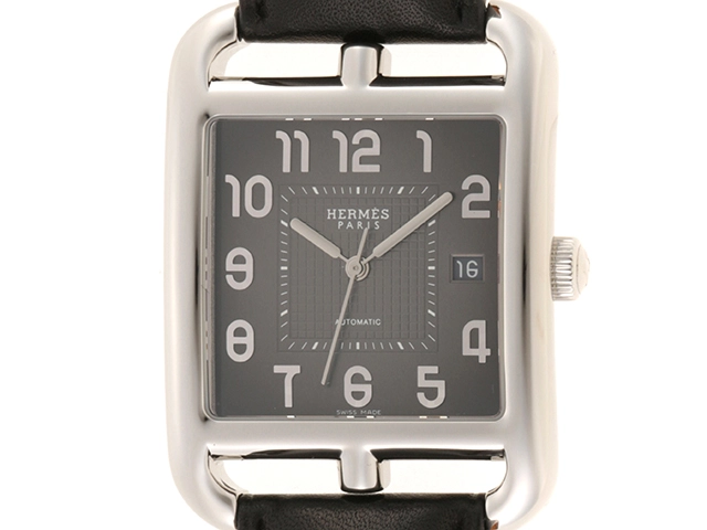 エルメス HERMES ケープコッド  メカニカル CD6.710 SS/革ベルト(□Q刻印) 自動巻き メンズ 腕時計