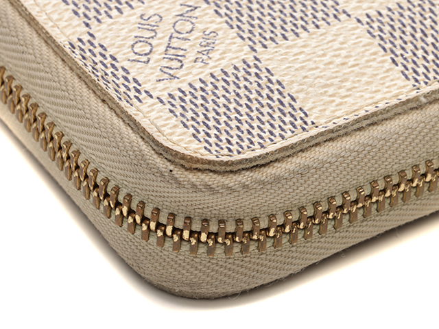 LOUIS VUITTON ルイヴィトン ジッピー・ウォレット ダミエ・アズール  