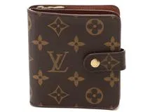 ルイヴィトン LOUIS VUITTON コンパクト・ジップ モノグラム 財布