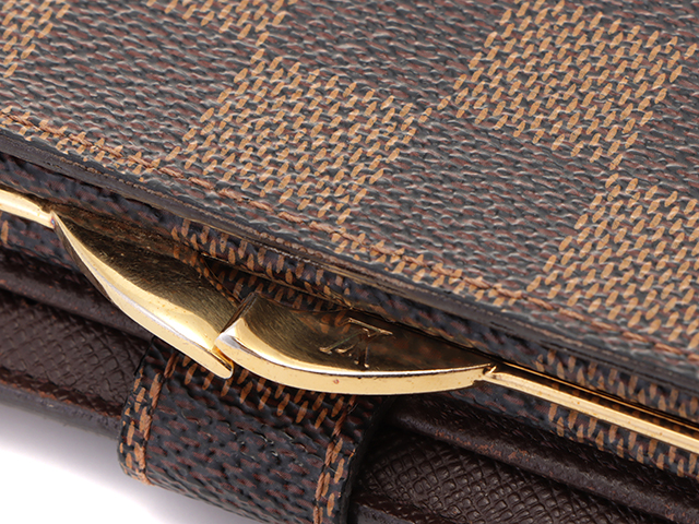 美品 ✨ルイヴィトン ポルトフォイユ がま口 二つ折り財布 ダミエ　TH1004 楽天市場】【財布】LOUIS VUITTON ルイ ヴィトン ダミエ