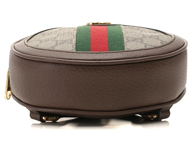 GUCCI　グッチ　GGスプリームオフィディアミニバックパック　コーティングキャンバス　レザー　　ベージュ　ブラウン　598661【431】2148103585197