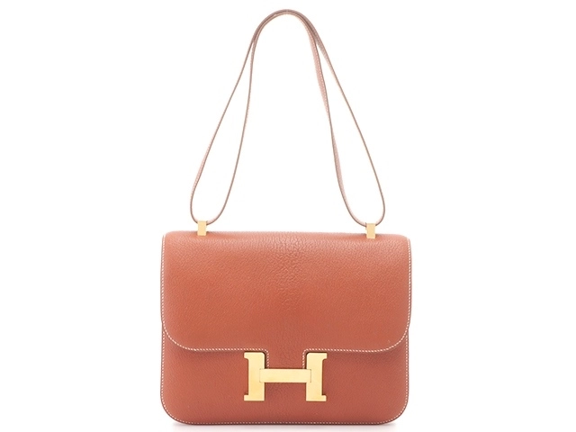 HERMES エルメス コンスタンス24 ショルダーバッグ 2wayバッグ ブリック □C刻印【472】MM の購入なら「質」の大黒屋（公式）