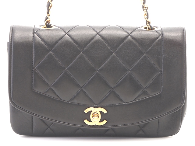 レアカラー　ラムスキン　ダイアナフラップ 楽天市場】chanel ダイアナフラップの通販