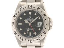 ROLEX　ロレックス　エクスプローラーⅡ　16570　ブラック文字盤　ステンレス　SS　S番　メンズ　1994年10月並行紙ギャラ　自動巻き　AT　2148103589423【432】