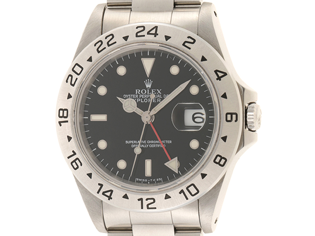 ROLEX ロレックス エクスプローラーⅡ 16570 ブラック文字盤 