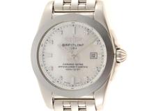 BREITLING 　ブライトリング 　ギャラクティック29　スリークT 　W72348 　クオーツ　ステンレス　ホワイトシェル　レディース【432】2148103589577