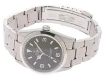 F番並行品 ROLEX ロレックス 腕時計 エクスプローラーⅠ 114270 ステンレススチール ブラック文字盤 自動巻き【472】TS