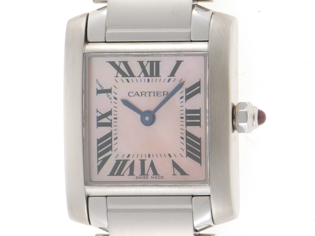 Cartier カルティエ レディース時計 タンクフランセーズSM クオーツ