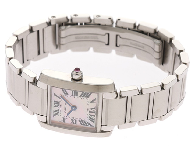 Cartier カルティエ レディース時計 タンクフランセーズSM クオーツ