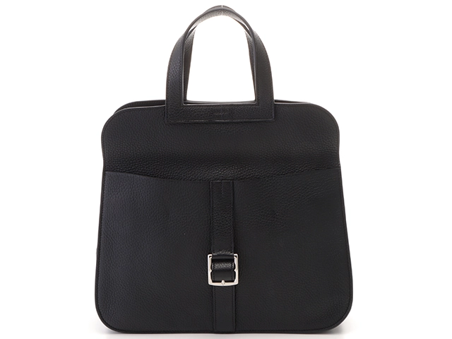HERMES エルメス バッグ アルザン31 ブラック SV シルバー金具 A