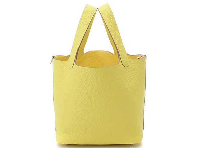 エルメス ピコタン PMサイズ ライム エルメス(HERMES)エルメス ピコタンロックPM ハンドバッグ