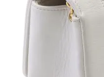 CHANEL　シャネル　ダイアナフラップ　マトラッセ　チェーンショルダー　ホワイト/GP シープ【432】2148103595059