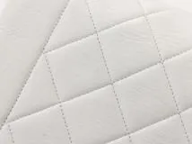 CHANEL　シャネル　ダイアナフラップ　マトラッセ　チェーンショルダー　ホワイト/GP シープ【432】2148103595059