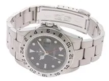 ROLEX ロレックス エクスプローラー2 16570 ブラック メンズ 自動巻き OH/研磨済み （2148103595387）【200】