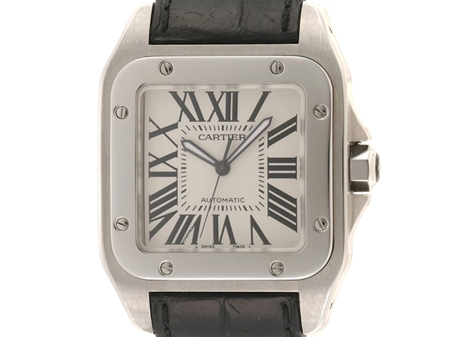 Cartier カルティエ  サントス100 LM   W20073X8  メンズ 腕時計