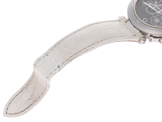 Cartier カルティエ 腕時計  パシャC ドゥ カルティエ W3109699 2007クリスマス限定モデル ステンレス ウィンターフラワー ステンレス/アリゲーターベルト 自動巻き【471】