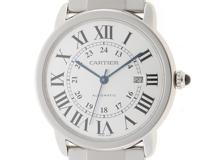 2021年7月並行品 Cartier カルティエ　腕時計 メンズ ロンドソロXL WSRN0022　シルバー文字盤 ステンレススティール 自動巻【472】HK