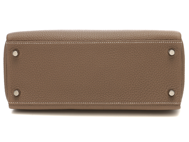 HERMES エルメス ケリー28 エトゥープ SV シルバー金具 Y刻 2020 HERMES エルメス ケリー28 エトゥープ SV シルバー金具 Y刻 2020