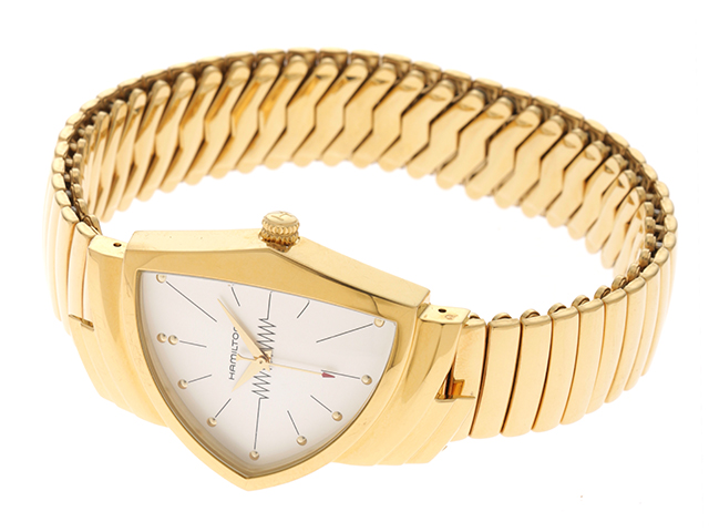 品質販売ハミルトン　ベンチュラ　６０周年モデル　クォーツ 時計