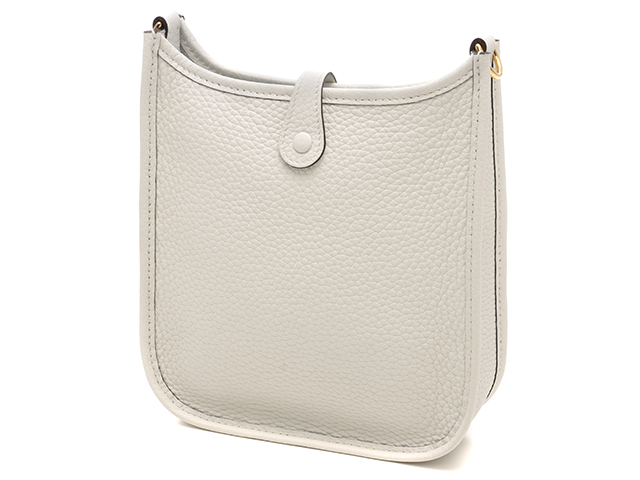 HERMES エルメス ショルダーバッグ エヴリンTPM ニューホワイト