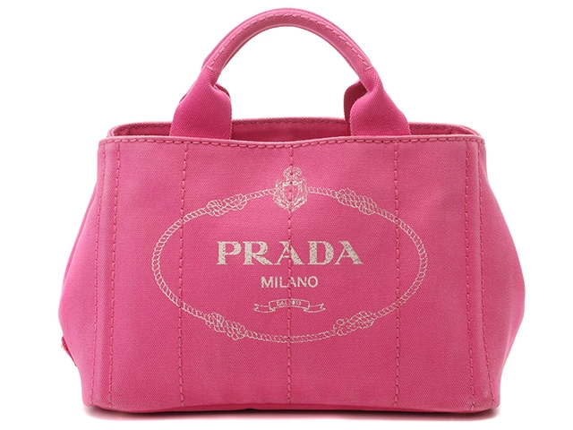 【お取り置き】PRADAバッグ　カナパSピンク