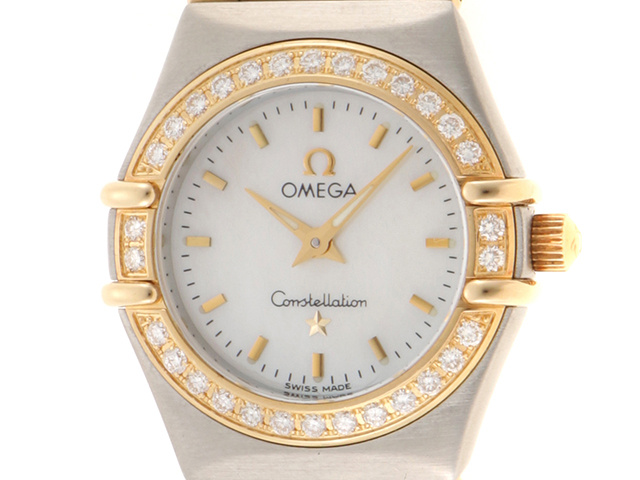 OMEGA オメガ コンステレーション ミニ 1267.70 ダイヤベゼル