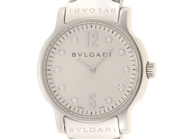 BVLGARI ブルガリ 腕時計 ソロテンポ ST29S レディース ステンレス