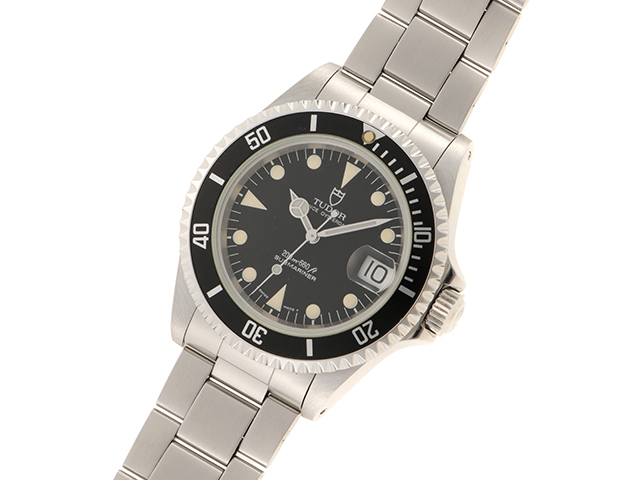 TUDOR チューダー 腕時計 サブマリーナ― 79190 スチール ブラック文字盤 自動巻 並行品【472】SJ の購入なら「質」の大黒屋（公式）