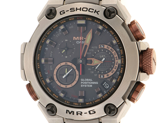 CASIO カシオ G-SHOCK MRG-G1000DC-1AJR チタン 電波ソーラー時計【473】 の購入なら「質」の大黒屋（公式）