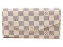 LOUIS VUITTON　ルイ・ヴィトン　ポルトフォイユ・サラ　ダミエ・アズール　長財布　N63208　2148103604447　【205】