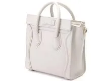 CELINE セリーヌ ラゲージ ナノショッパー グレー カーフ 【432 CELINE セリーヌ ラゲージ ナノショッパー グレー カーフ 【432