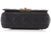 【ヴィンテージ】Rank:B☆Dior BLACK カロ スモール バッグ s-l400.jpg