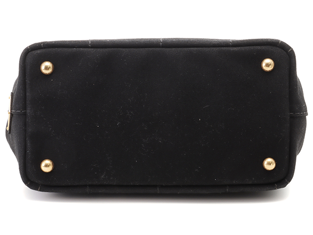 PRADA プラダ カナパ ミニ ブラック 1BG439 2way キャンバス PRADA プラダ カナパ ミニ ブラック 1BG439 2way キャンバス