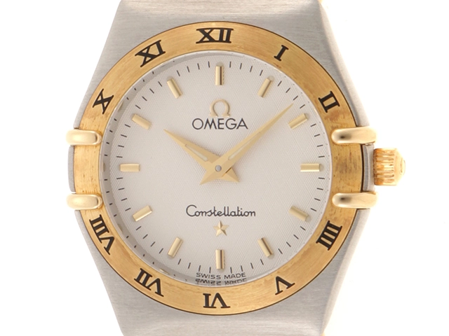 OMEGA コンステレーション 腕時計 SS クオーツ ホワイト文字盤