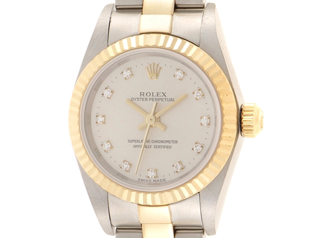 レディースロレックス腕時計ROLEX OYSTER-PERPETUAL DATE 女性用