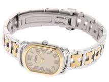 HERMES エルメス ラリー RA1.220 クオーツ GP/SS レディース  
