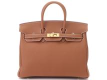 Hermès　エルメス　バーキン25　ゴールド／GP　刻印B（2023年）　【471】Ｙ