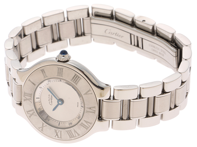 Cartier カルティエ マスト21 シルバー レディース 1340 W10109T2  