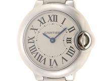 Cartier カルティエ バロンブルーSM W69010Z4 シルバー レディース クオーツ （2148103608506）【200】