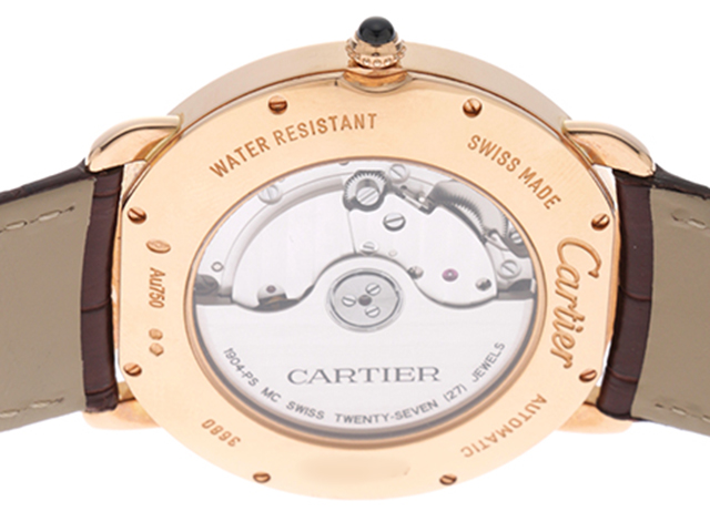Cartier カルティエ ロンド ルイ W6801005 シルバー K18ピンクゴールド ...