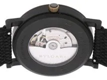 BVLGARI ブルガリ 腕時計 ブルガリブルガリ BB41SB ブラック文字盤 ブロンズ／ステンレス 自動巻 2020年保証【472】SJ