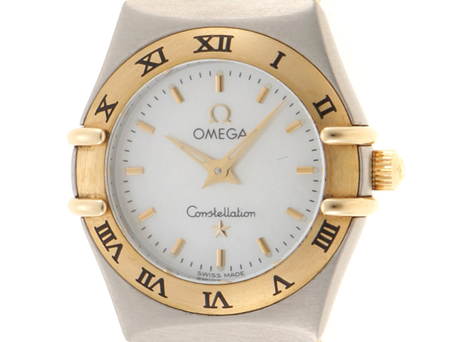 OMEGA オメガ コンステレーションミニ 1362.70.00 クォーツ イエロー  
