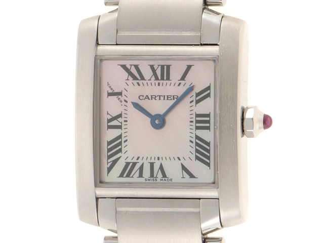 Cartier カルティエ タンクフランセーズSM W51028Q3 ステンレス