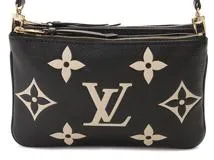 LOUIS VUITTON ルイヴィトン バッグ ポシェット・ドゥーブルジップ ...