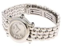 Chopard ショパール 腕時計 ハッピースポーツ 27/8250-23 ステンレス 5Pダイヤモンド ホワイト文字盤 クォーツ【472】